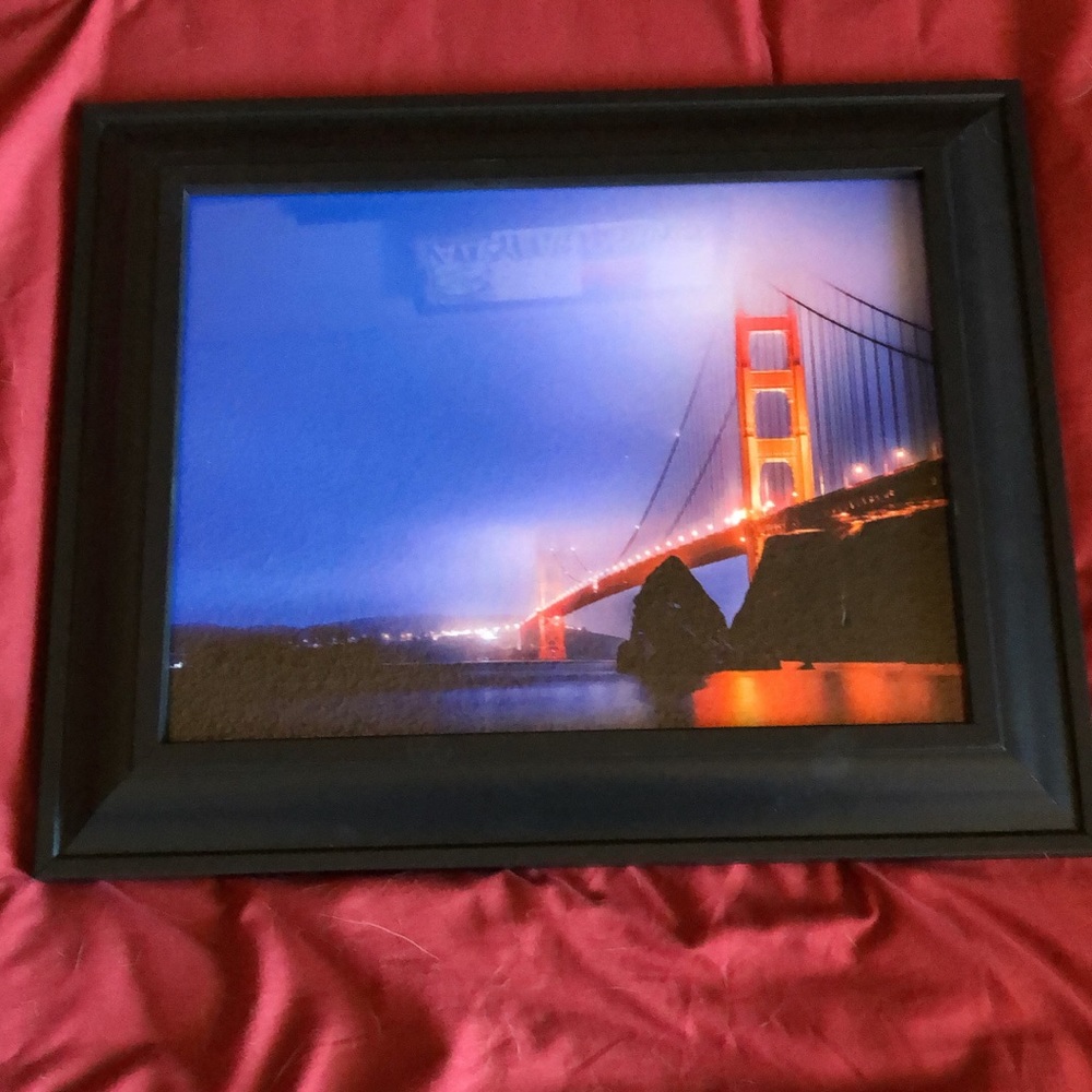 Golden Gate Bridge Framed Art